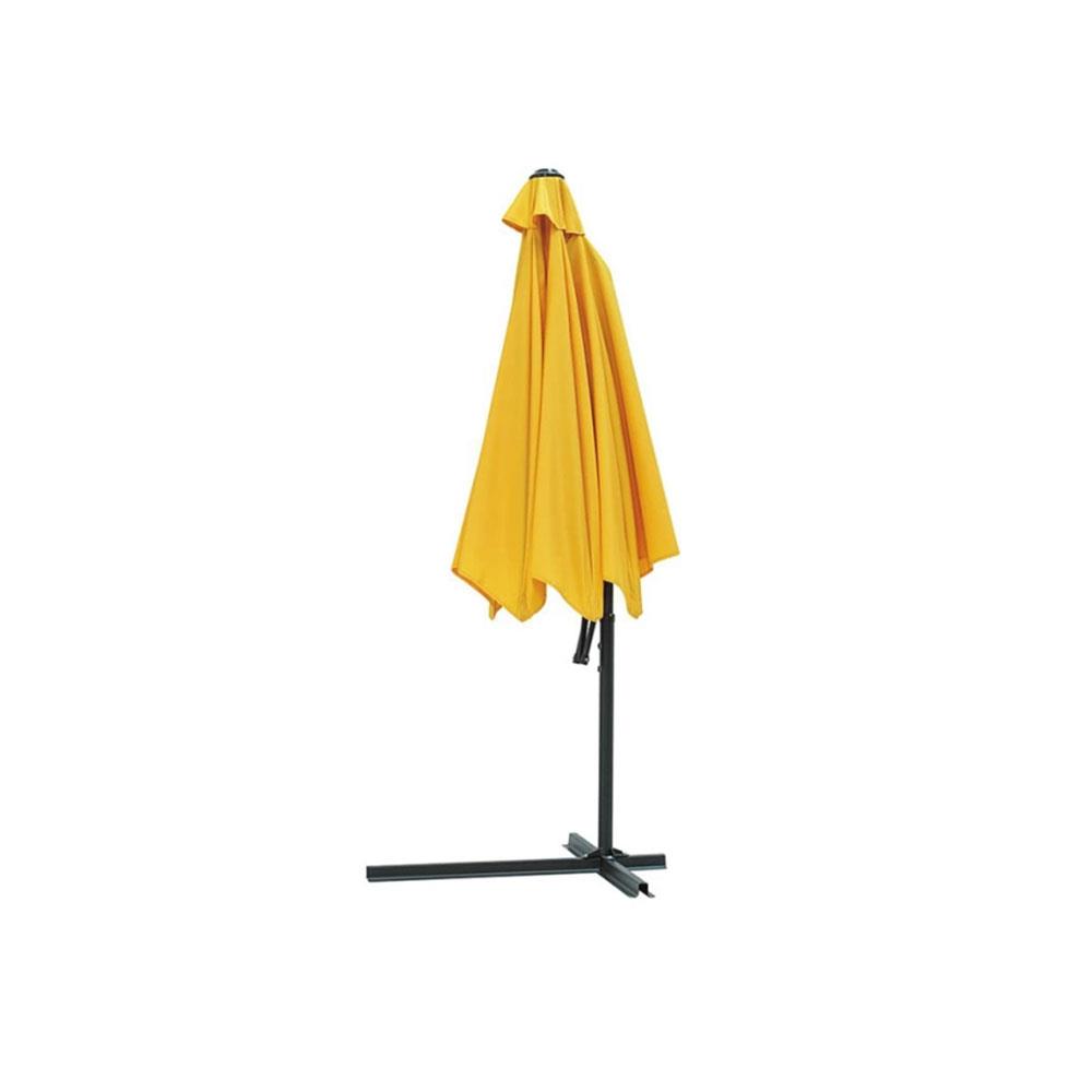 Alezy Katlanabilir Lamba Tipi Ampül Şemsiye Ø285cm Sarı | ID6423