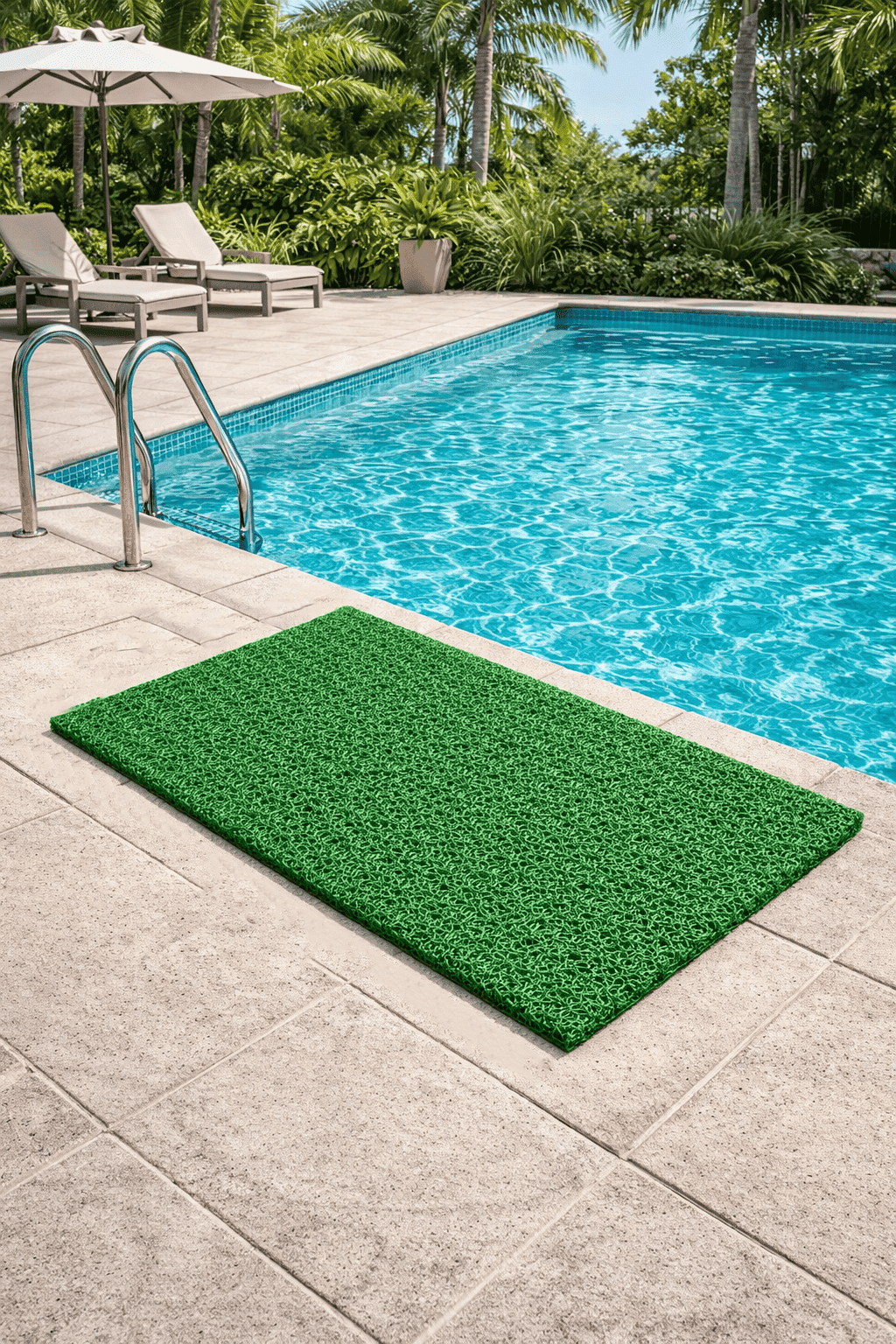 Alezy KPS Kaydırmaz Taban Kıvırcık Paspas Kapı Önü Paspası 1 Metre - Tüm Ebatlar