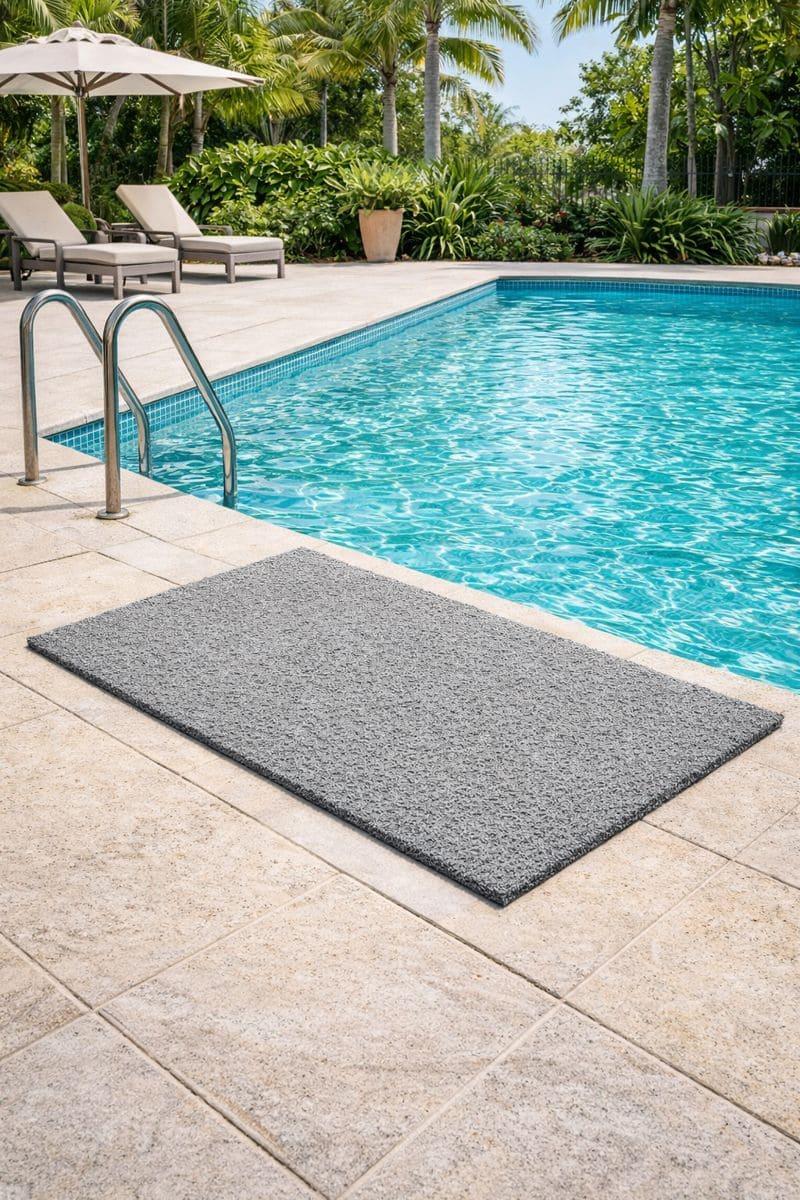 Alezy KPS Kaydırmaz Taban Kıvırcık Paspas Kapı Önü Paspası 1 Metre - Tüm Ebatlar