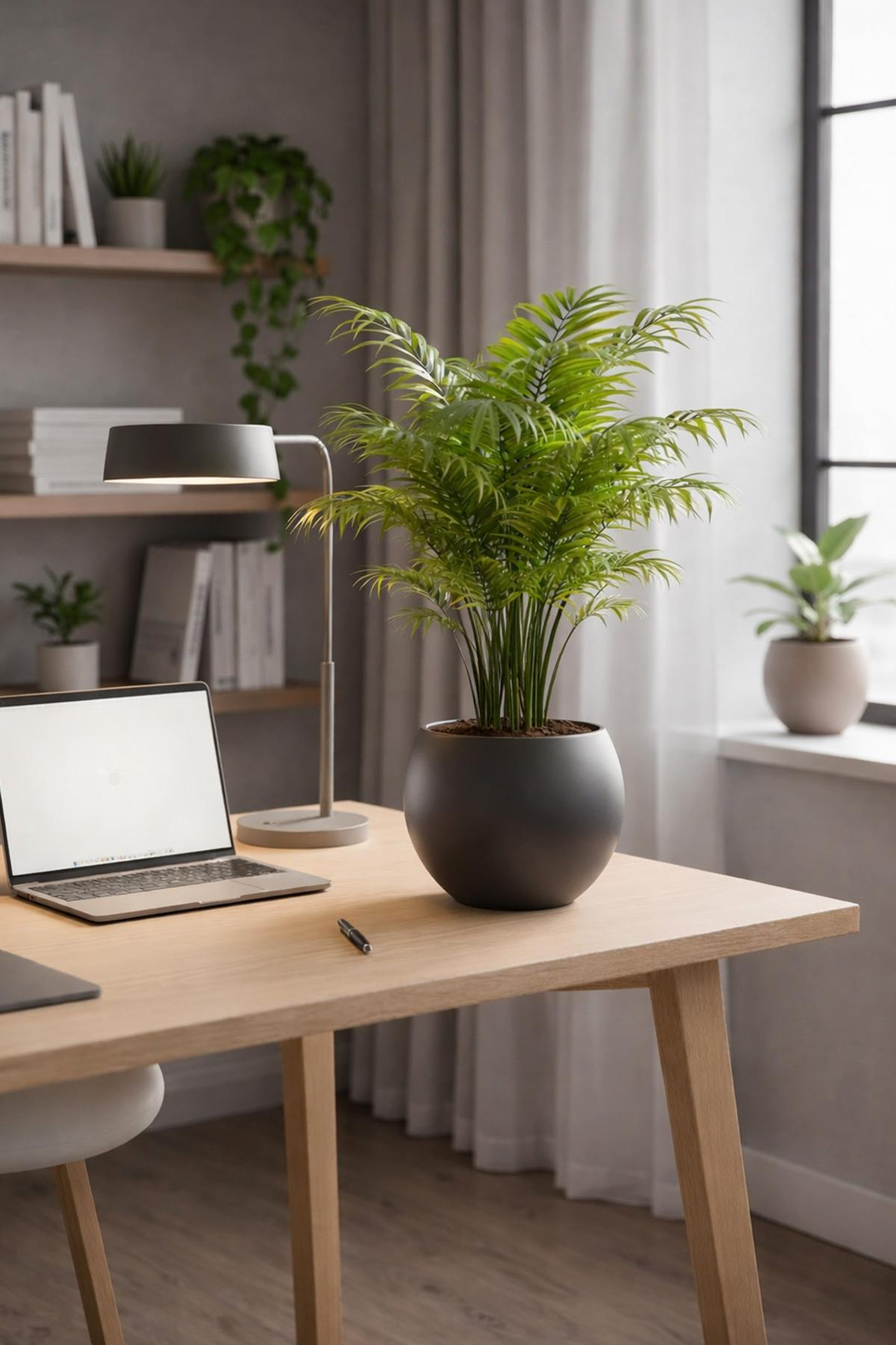 Alezy Küre Model Dekoratif Modern Saksı 7,5 lt