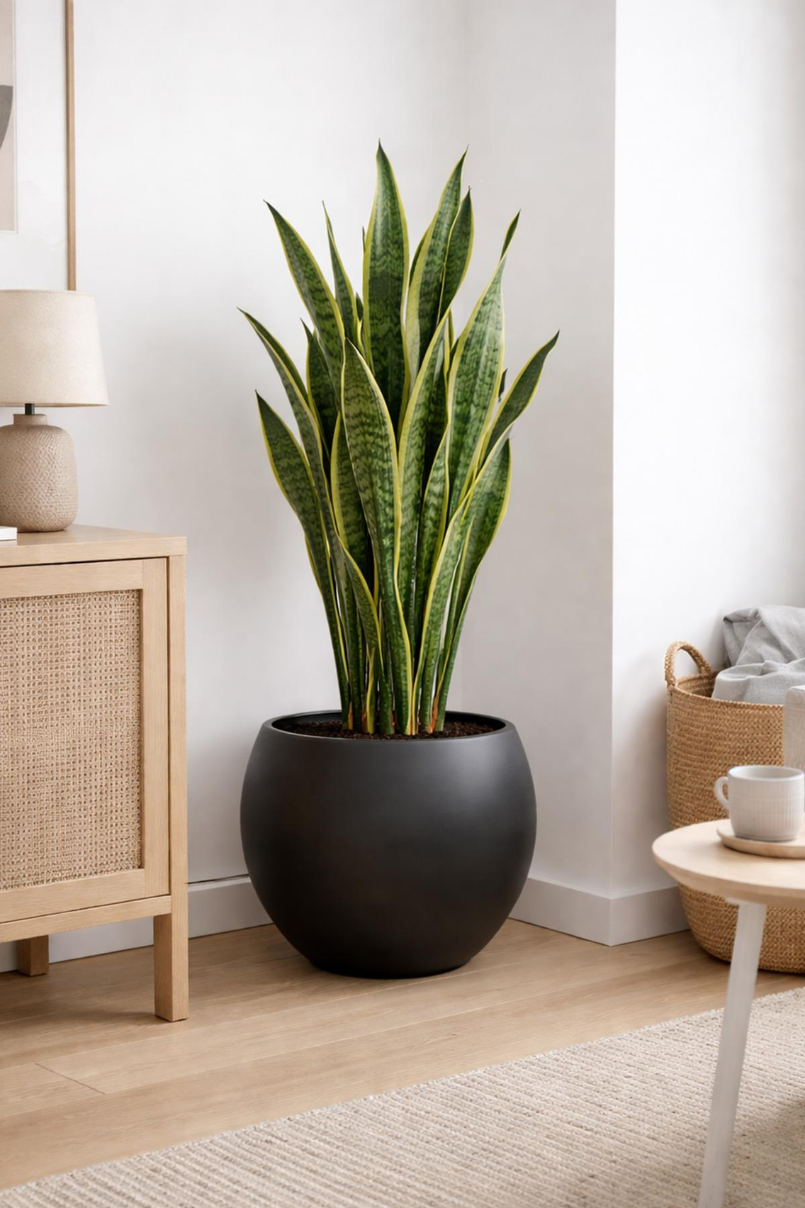 Alezy Küre Model Dekoratif Modern Saksı 27,5 lt