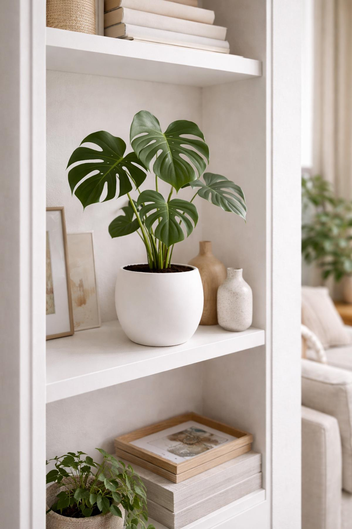 Alezy Küre Model Dekoratif Modern Saksı 7,5 lt