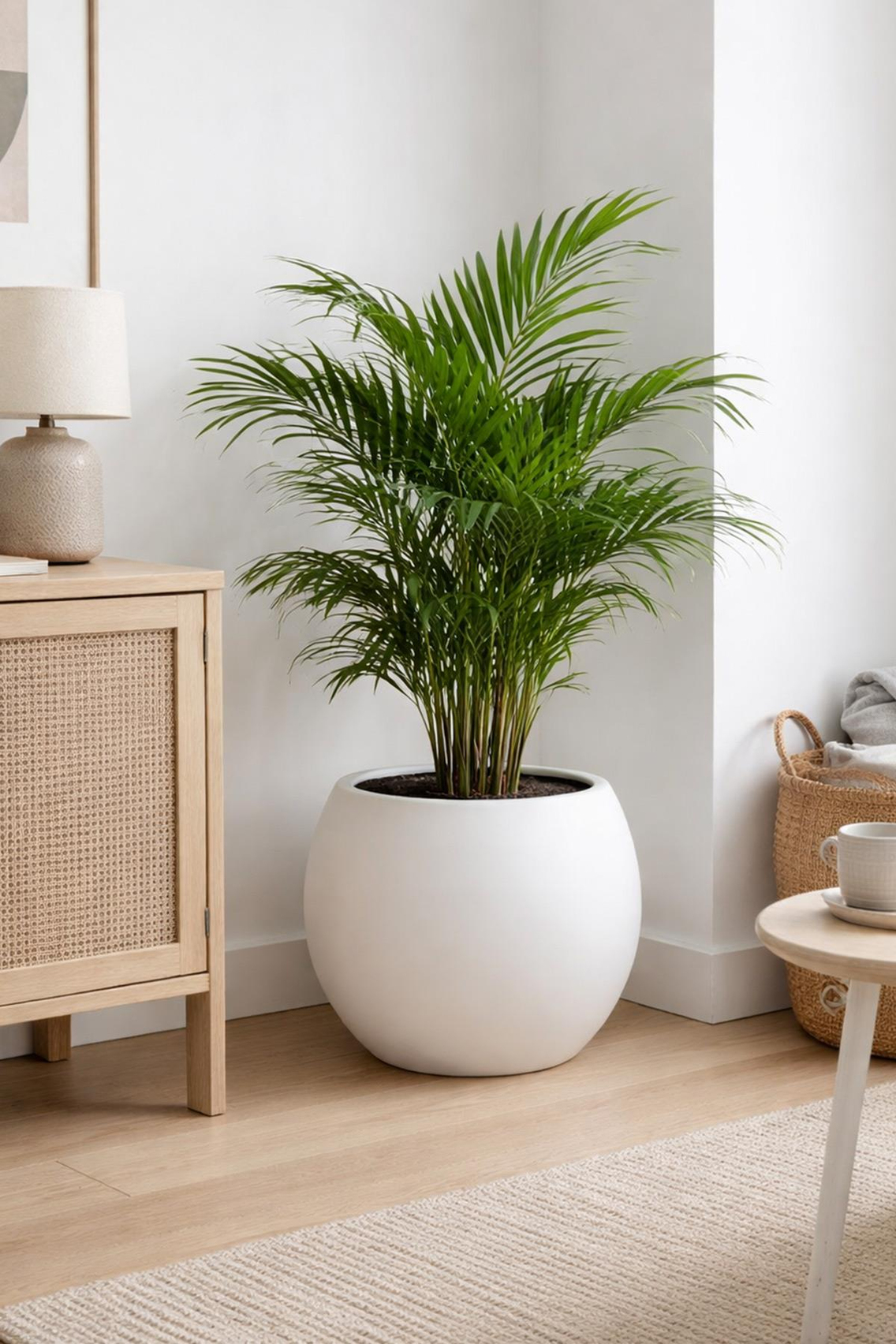 Alezy Küre Model Dekoratif Modern Saksı 27,5 lt