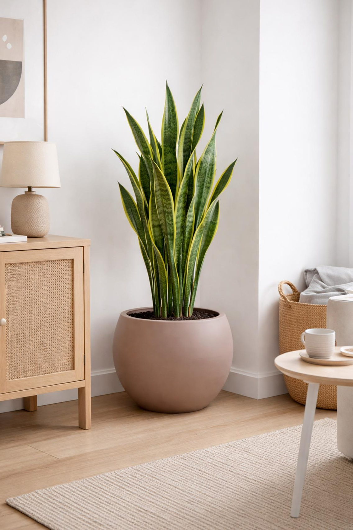 Alezy Küre Model Dekoratif Modern Saksı 27,5 lt