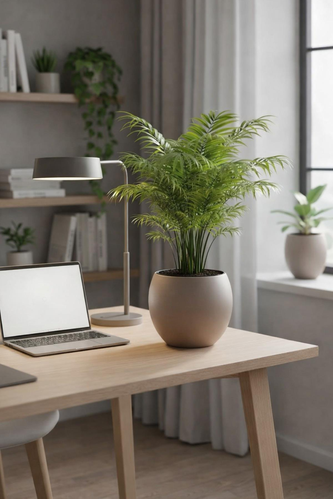 Alezy Küre Model Dekoratif Modern Saksı 7,5 lt