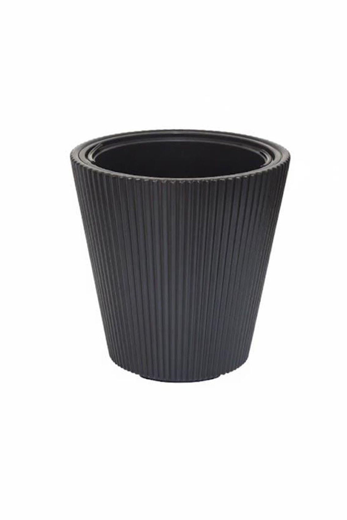 Alezy Luna Model Modern Saksı 29 lt (36.8cmx36.4cm)