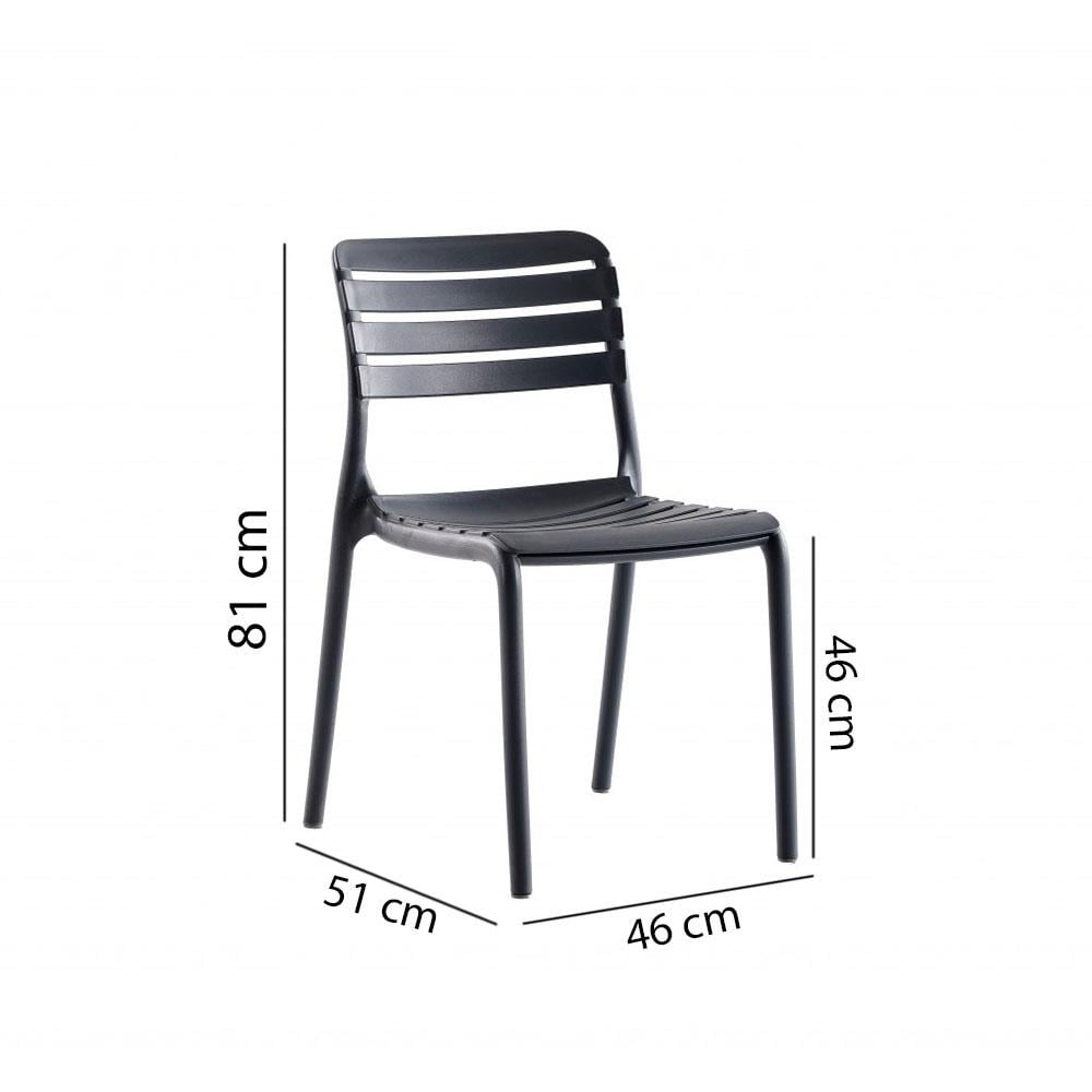 Alezy Not Bahçe Balkon Koltuk Sandalye