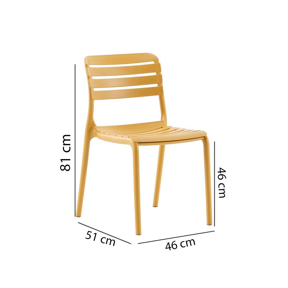 Alezy Not Bahçe Balkon Koltuk Sandalye
