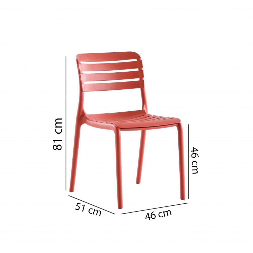 Alezy Not Bahçe Balkon Koltuk Sandalye