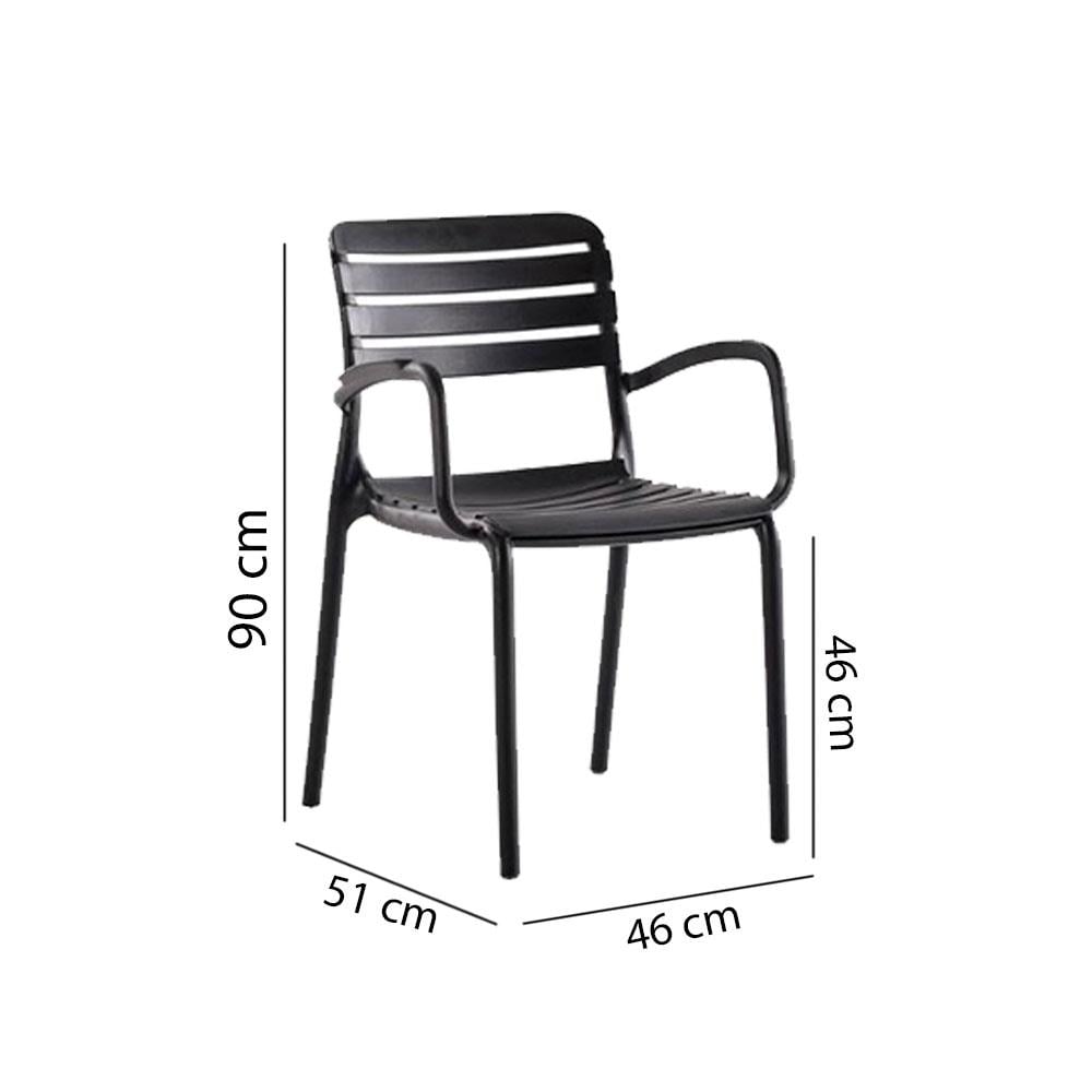 Alezy Notte Bahçe Balkon Koltuk Sandalye