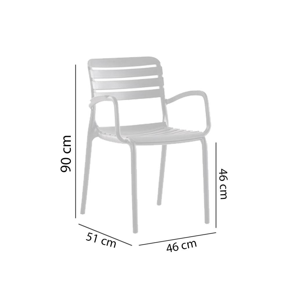 Alezy Notte Bahçe Balkon Koltuk Sandalye
