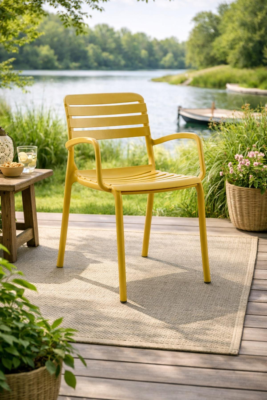 Alezy Notte Bahçe Balkon Koltuk Sandalye