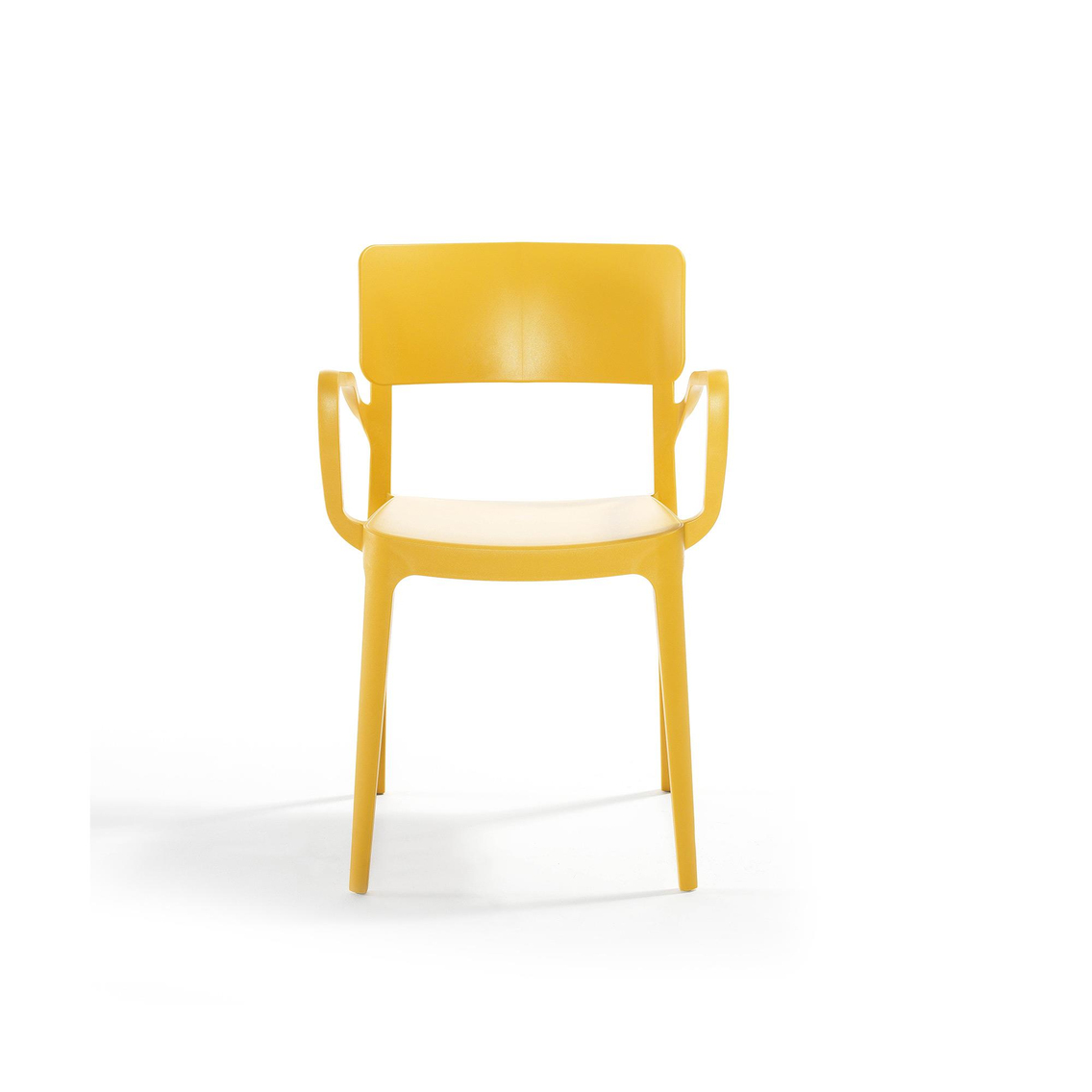 Alezy Panora Bahçe Balkon Sandalye Koltuk Hardal | ID6191