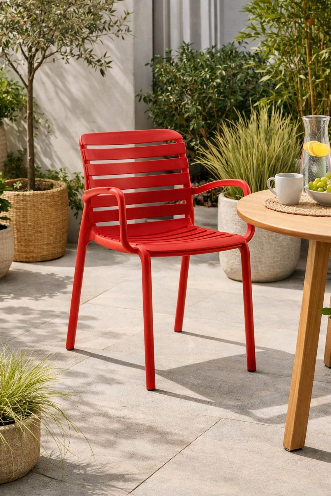 Alezy Parma Bahçe Balkon Koltuk Sandalye