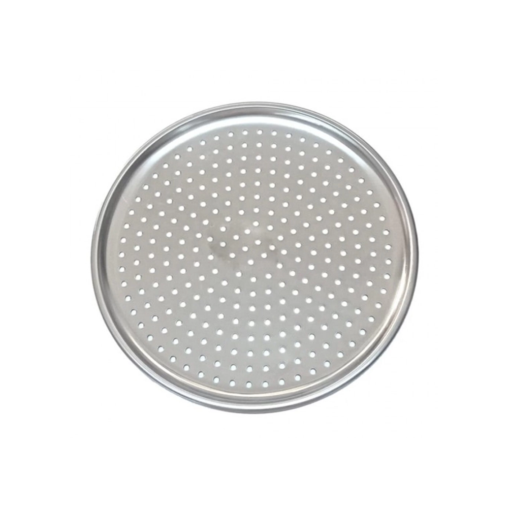 Alezy Paslanmaz Çelik Pizza Servis Tepsisi 32 cm | ID3897