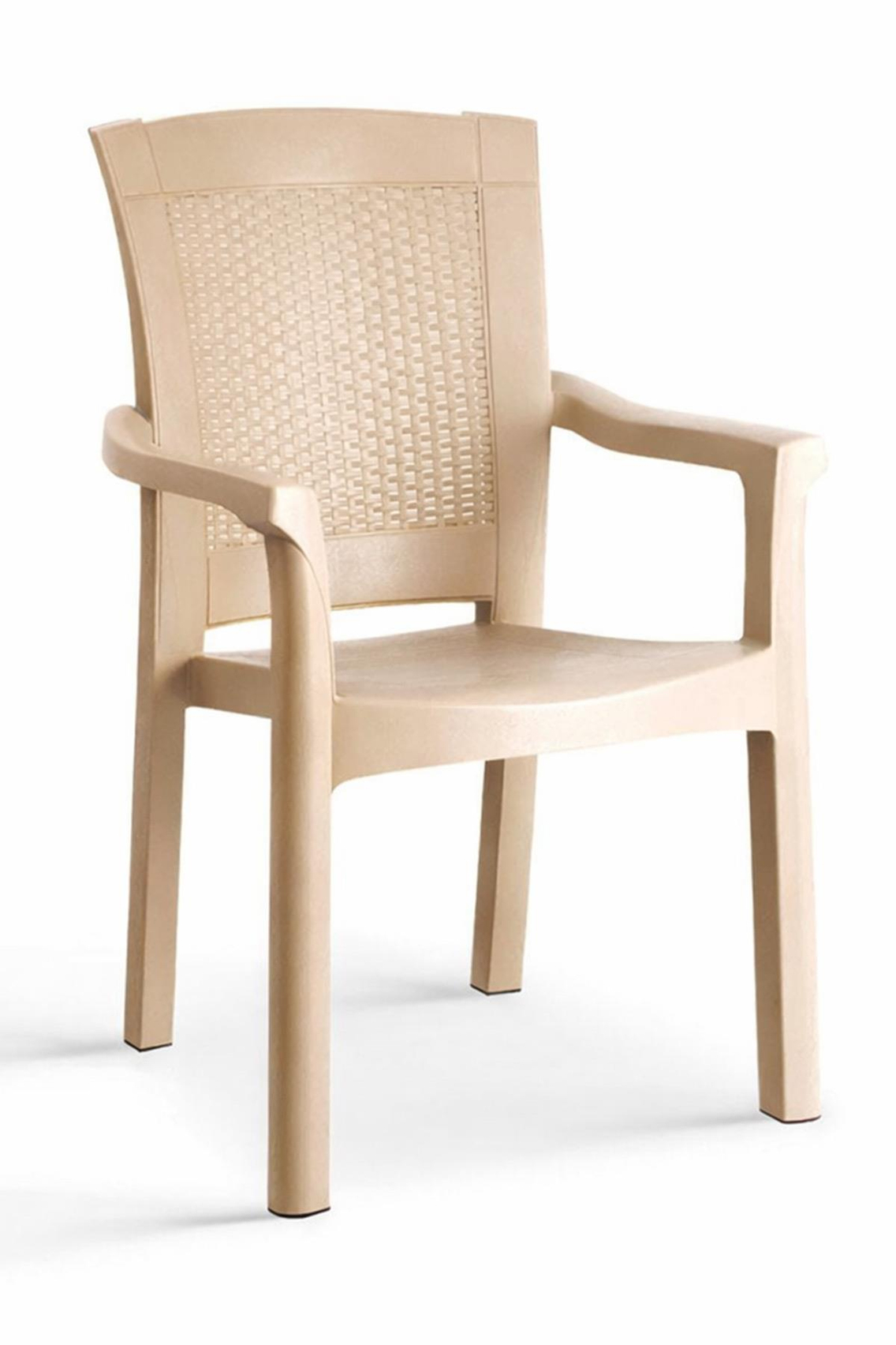 Alezy R010 Roma Eko Rattan Koltuk Sandalye Cappucino