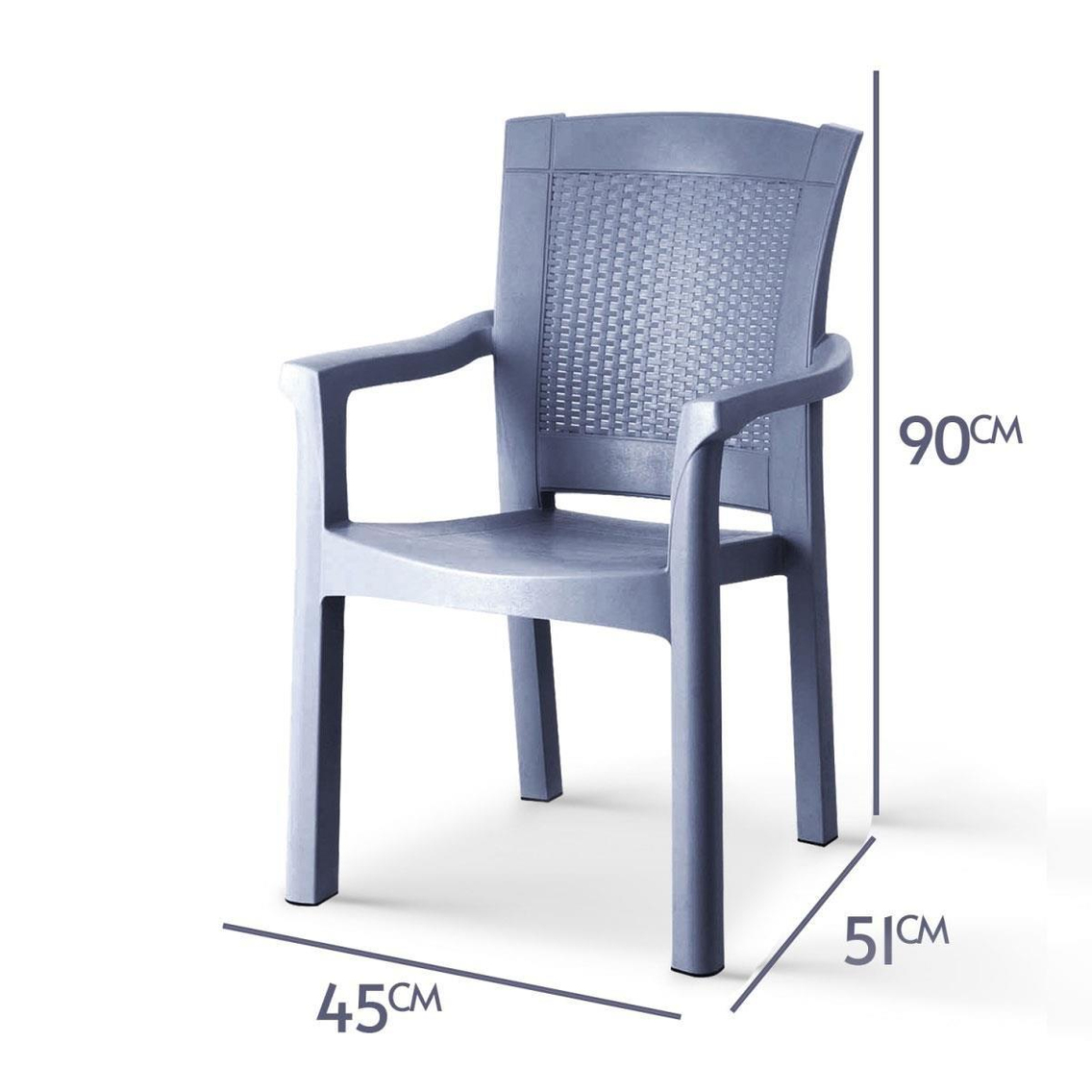 Alezy Roma Rattan Koltuk Sandalye