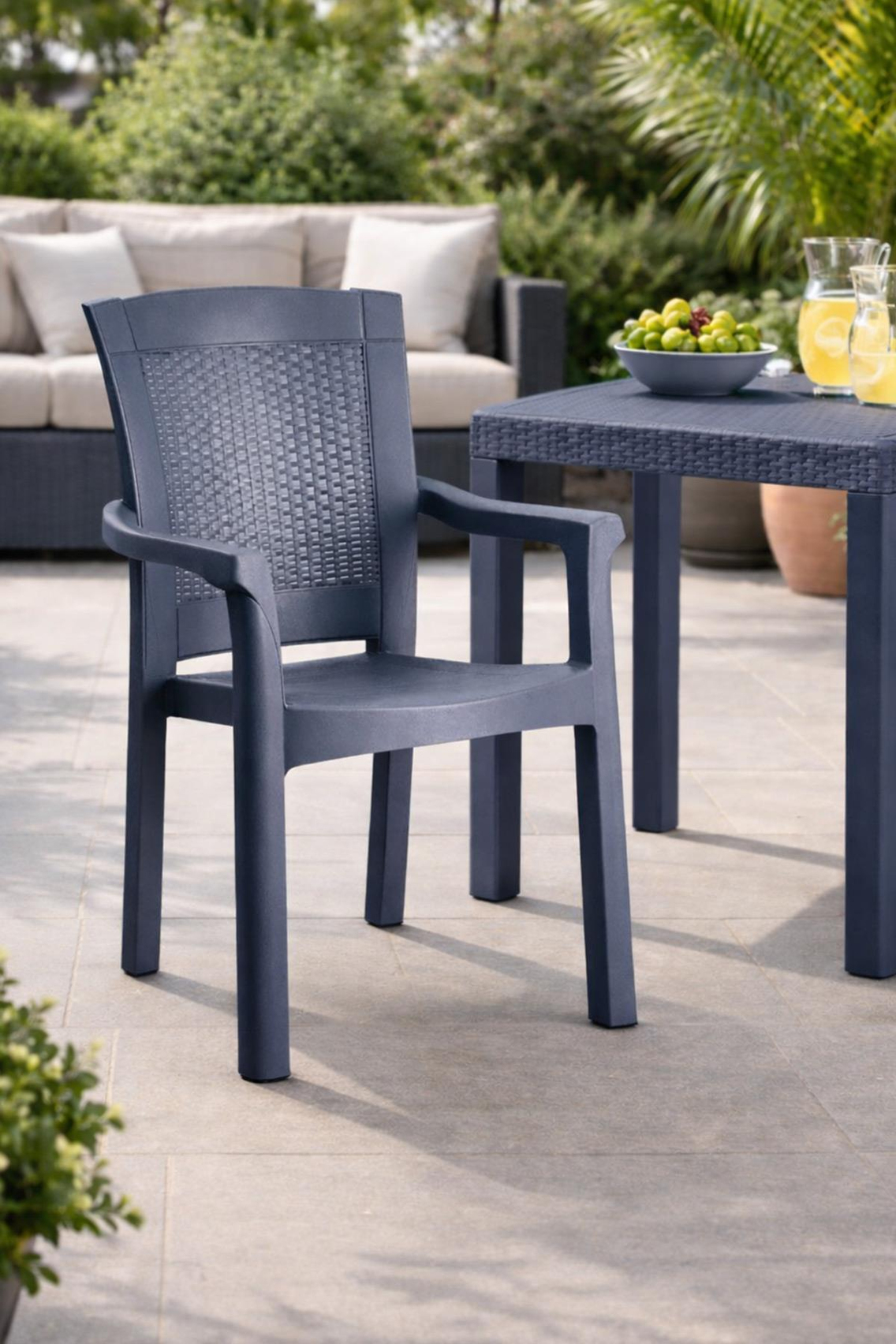 Alezy Roma Rattan Koltuk Sandalye