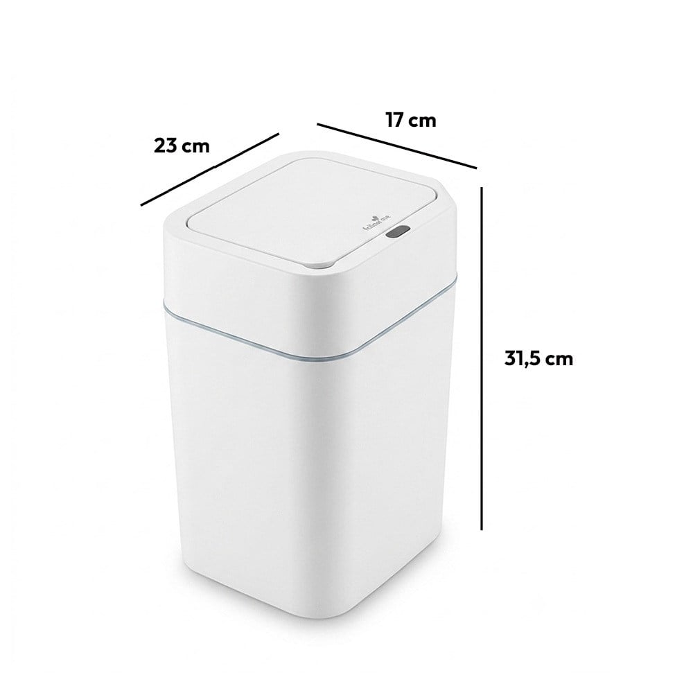 Alezy Sensörlü Otomatik Açılır Kapanır Akıllı Çöp Kovası 12 Litre 