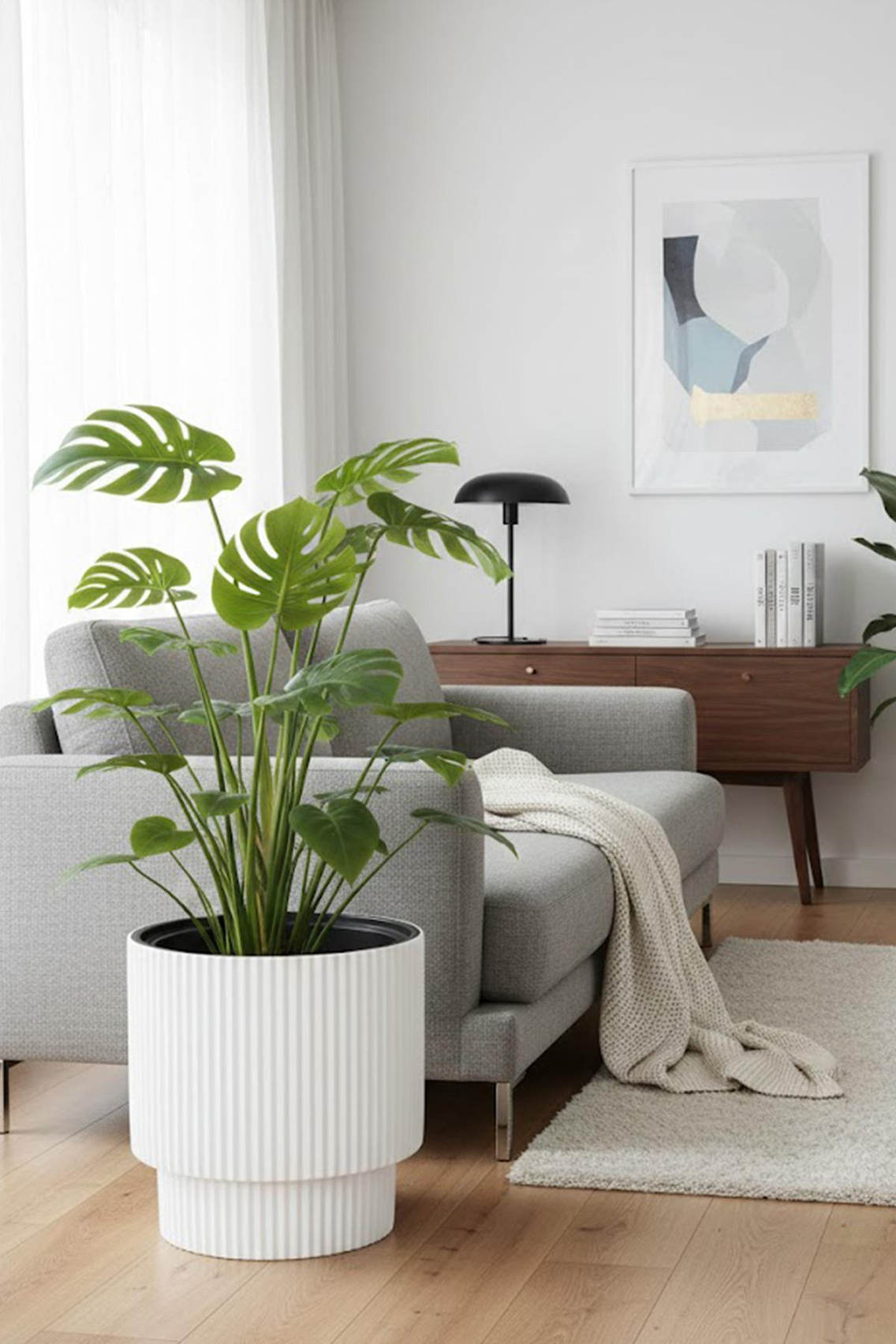 Alezy Vega Model Dekoratif Modern Saksı 30 lt