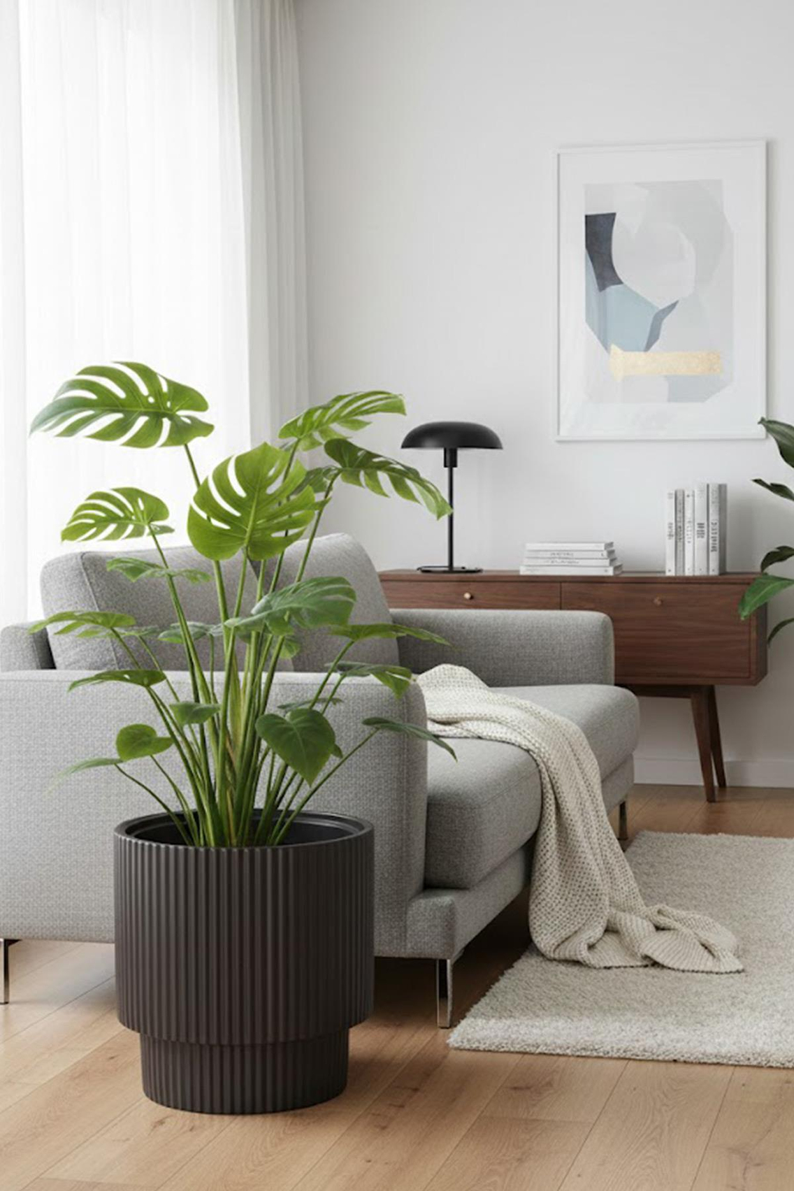 Alezy Vega Model Dekoratif Modern Saksı 30 lt