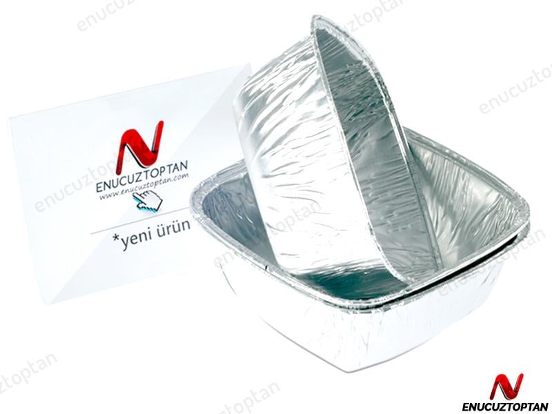 Alüminyum Sütlaç Kase Kabı 100'lü Paket | ID1811