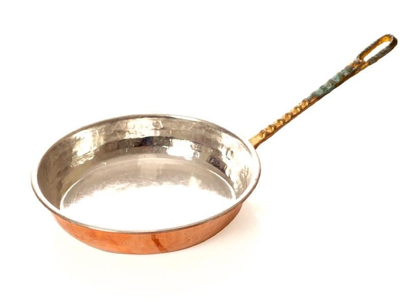 Bakır Tava Orta Boy 17cm | ID2601