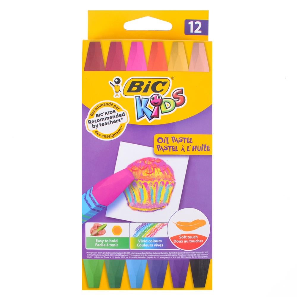 BIC Yağlı Pastel Boya 12'li | ID5030