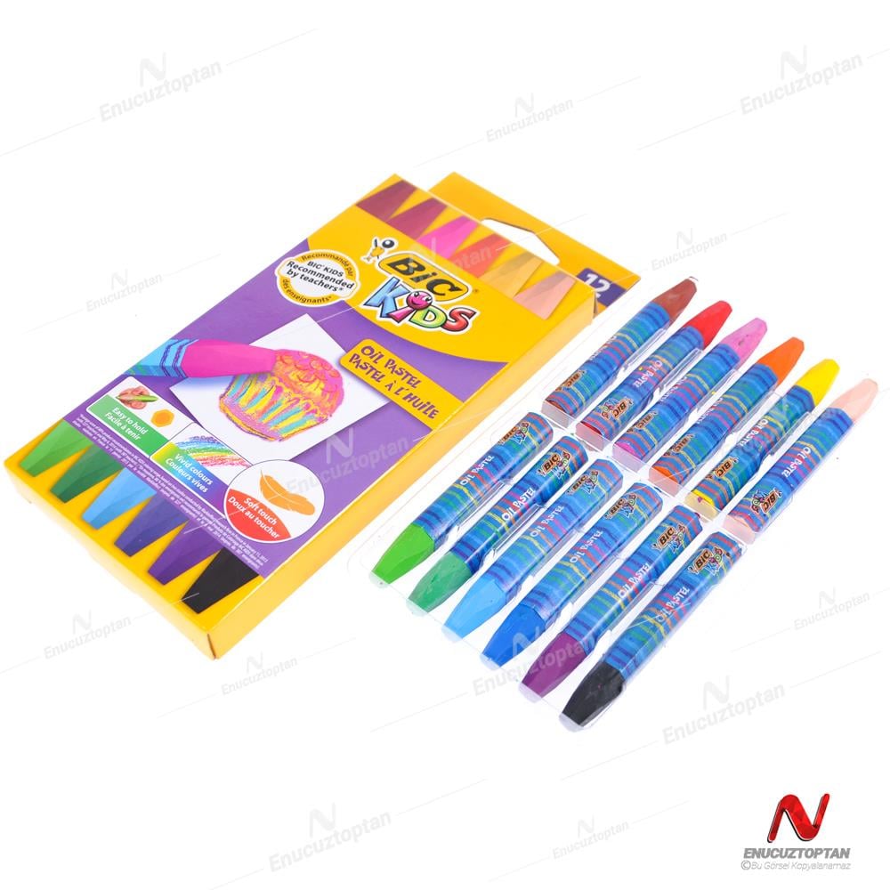 BIC Yağlı Pastel Boya 12'li | ID5030