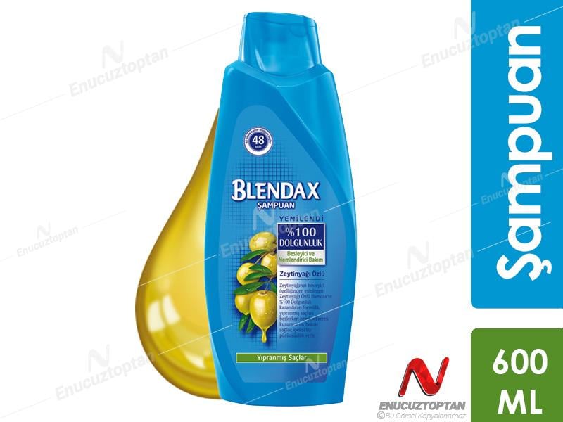 Blendax Zeytinyağı Özlü Şampuan Yıpranmış Saçlar İçin 550ml  | ID4095
