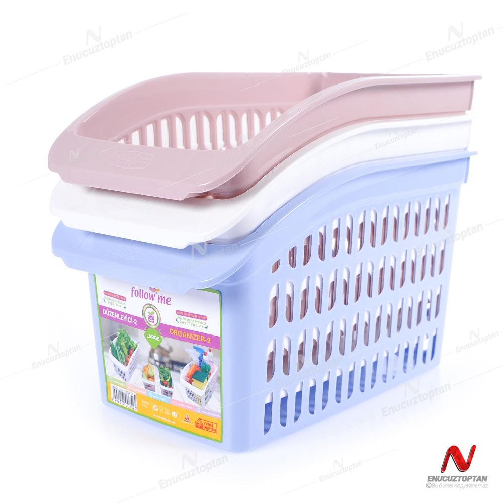 Bursev 1104 07 Organizer Dolap Raf Düzenleyici Sepet | ID5249