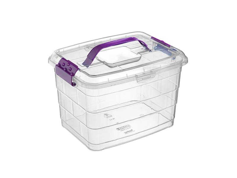 Bursev 1107 91 Tetris Kulplu Taşıma Kabı 5 Litre | ID3707