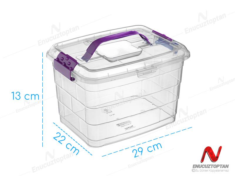 Bursev 1107 91 Tetris Kulplu Taşıma Kabı 5 Litre | ID3707