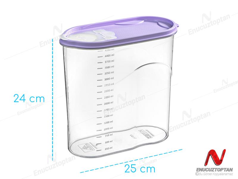 Bursev 1111 04 Royal Erzak Saklama Kabı 4.5 Litre | ID3761