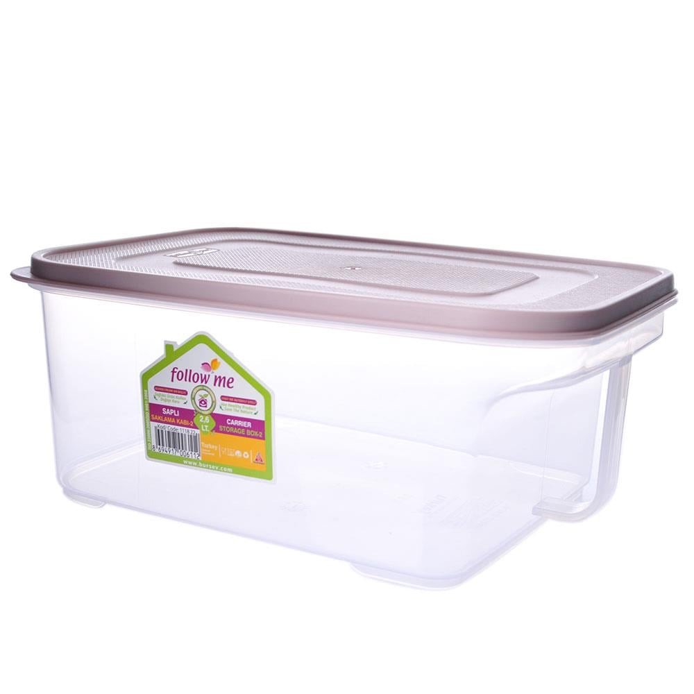 Bursev 1118 22 Saplı Derin Saklama Kabı 2.6 Litre | ID5240 