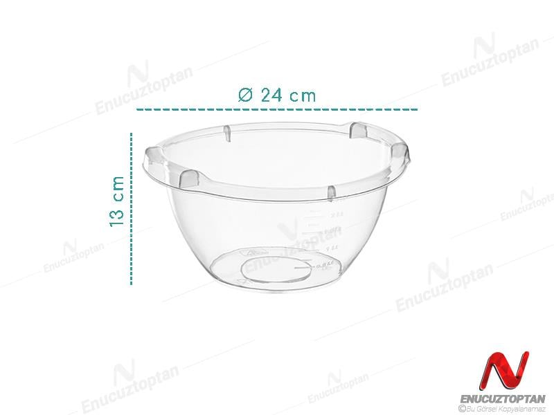 Bursev 1132 91 Şeffaf Yuvarlak Badya 2.5 Litre | ID3802