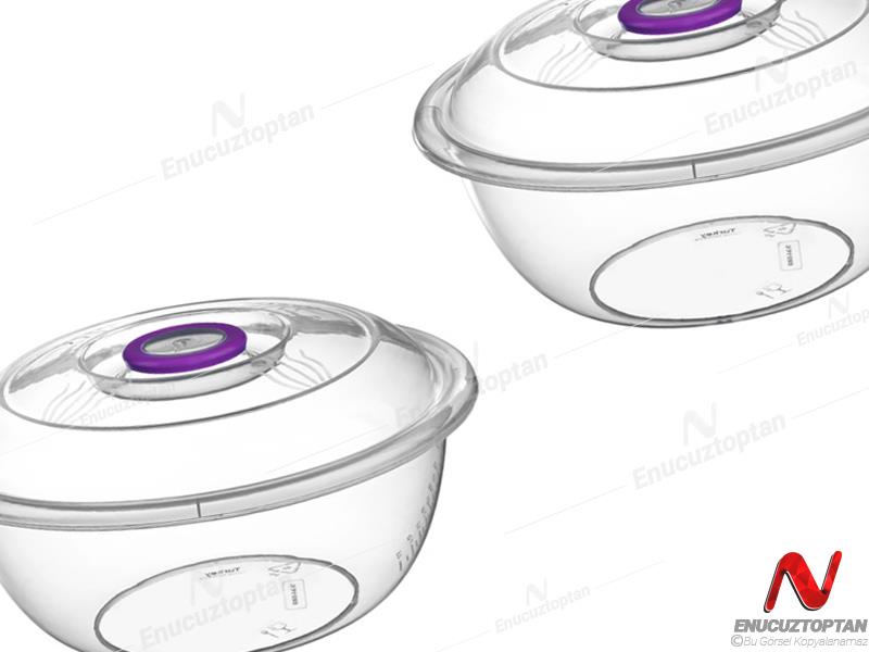 Bursev 1134 92 Şeffaf Kapaklı Leğen 12 Litre | ID3785