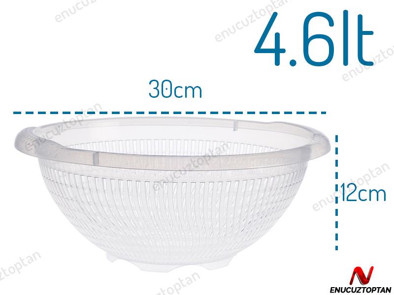 Bursev 1135 94 Şeffaf Joker Süzgeç 4.6 Litre | ID2311