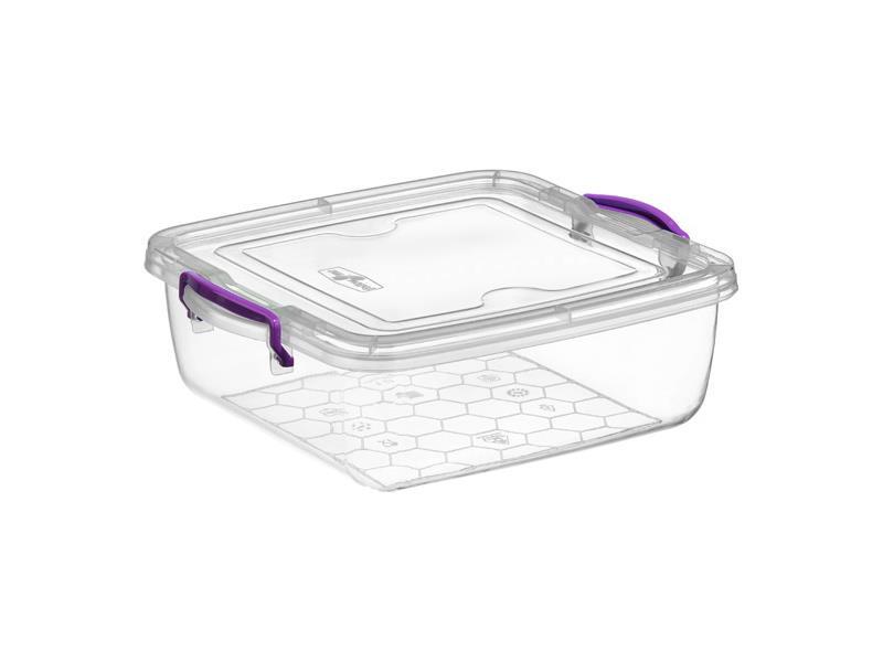 Bursev 1143 01 Kare Saklama Kabı 350ml | ID3814