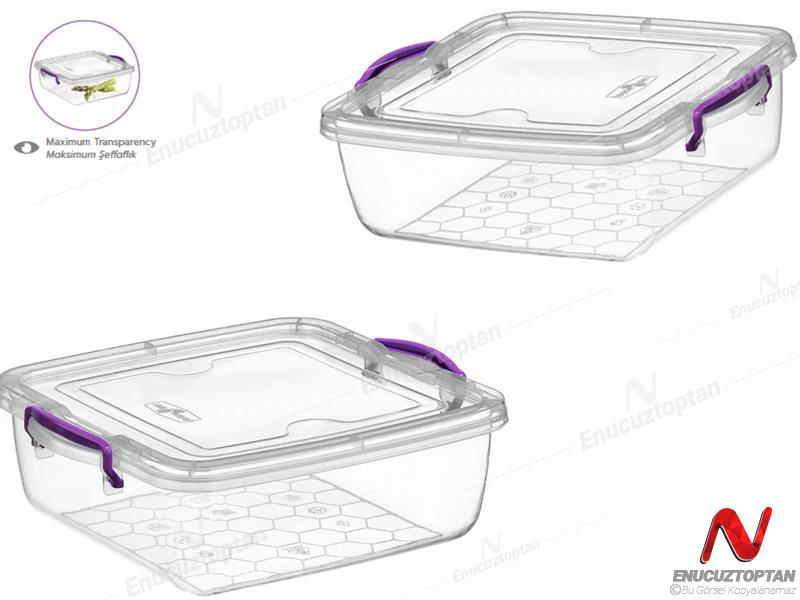 Bursev 1143 02 Kare Saklama Kabı 700ml | ID3815