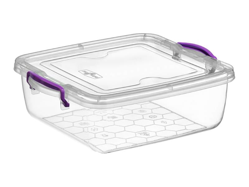 Bursev 1143 04 Kare Saklama Kabı 3 Litre | ID3817