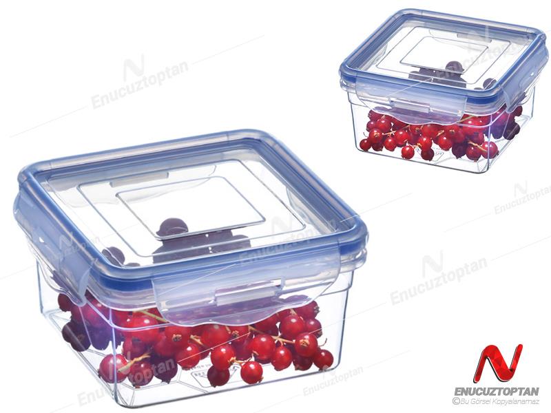 Bursev 1144 04 Sızdırmaz Kare Saklama Kabı 2600ml | ID3778