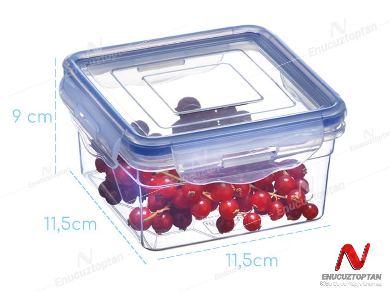 Bursev 1144 04 Sızdırmaz Kare Saklama Kabı 2600ml | ID3778