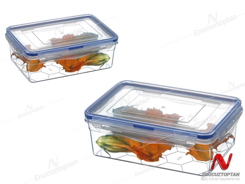 Bursev 1146 06 Sızdırmaz Dikdörtgen Saklama Kabı 3 Litre | ID3791