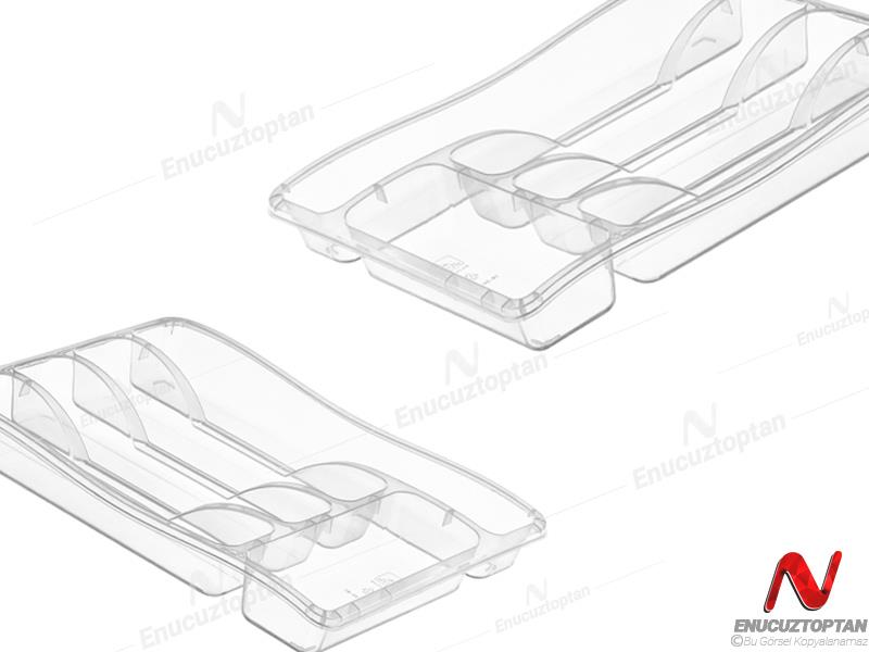 Bursev 1169 91 Şeffaf Çekmece Kaşıklık | ID3779