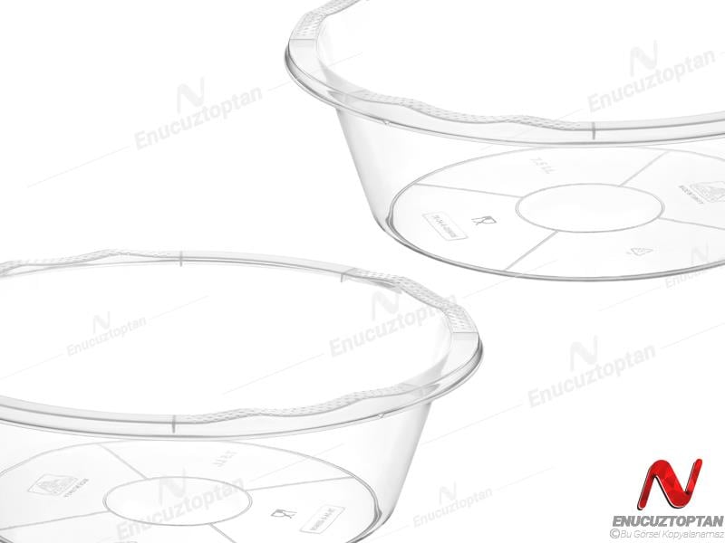 Bursev 2147 95 Şeffaf Leğen 64 Litre | ID3749