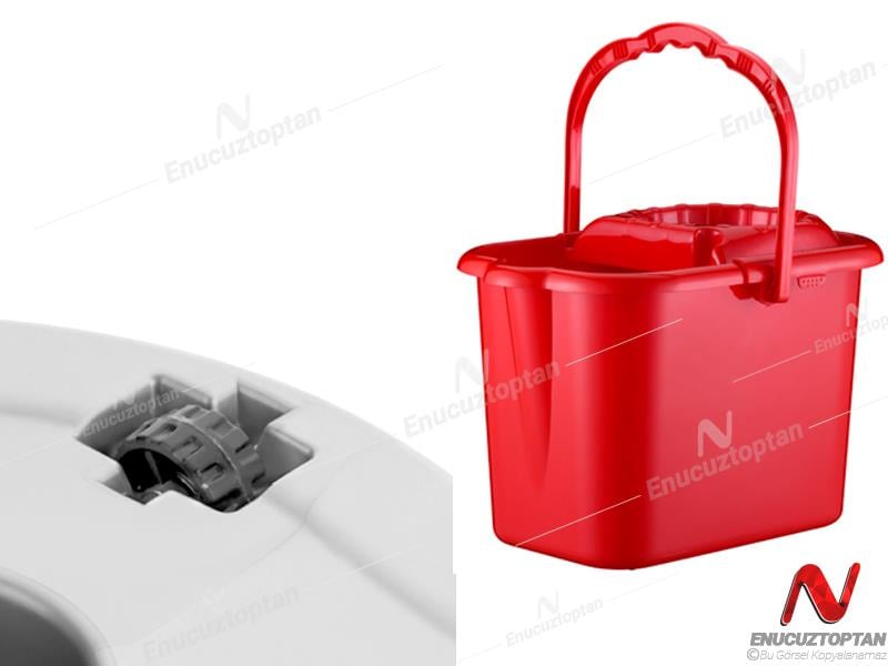 Bursev 4102 01 Temizlik Kovası Tekerlekli 15 Litre | ID3757
