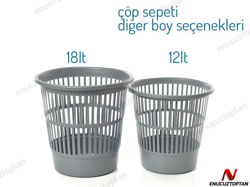 Bursev 4123 02 Ofis Çöp Sepeti No:2 - 18 Litre | ID2299