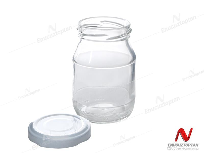 Cam Kavanoz Metal Kapaklı 190ml - 190cc Kavanoz | ID3100