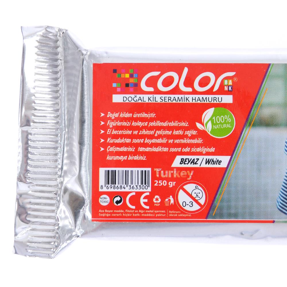 Doğal Kil Seramik Hamuru 250 Gr  | ID4985